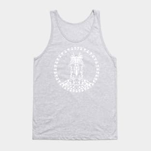 Artistic Horse Face Tank Top